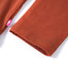 Tricou pentru copii cu mâneci lungi, coniac, 128 - WALTI WALTI