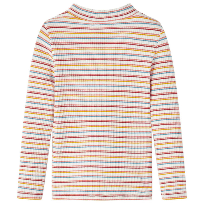 Tricou de copii cu mâneci lungi, ecru, 128 WALTI