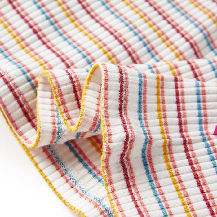 Tricou de copii cu mâneci lungi, ecru, 128 WALTI