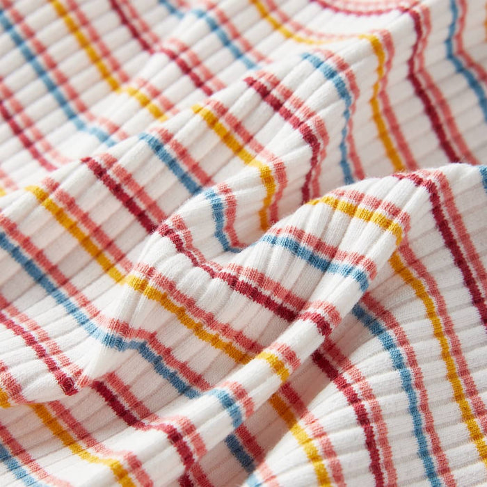 Tricou de copii cu mâneci lungi, ecru, 128 WALTI