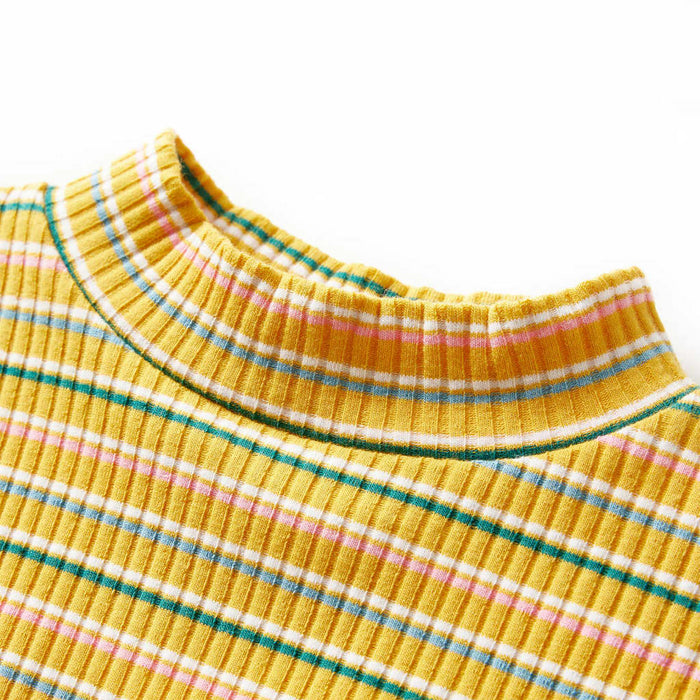 Tricou de copii cu mâneci lungi, ocru, 104 WALTI