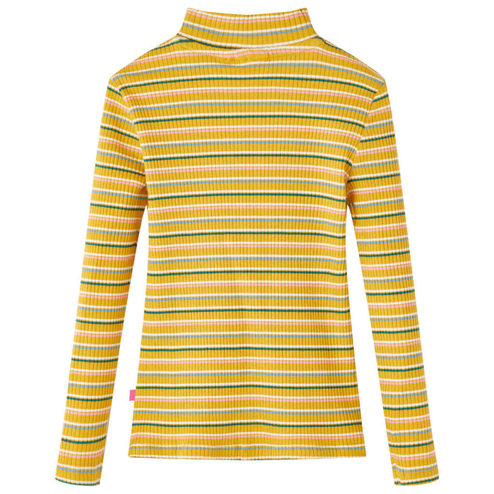 Tricou de copii cu mâneci lungi, ocru, 128 WALTI