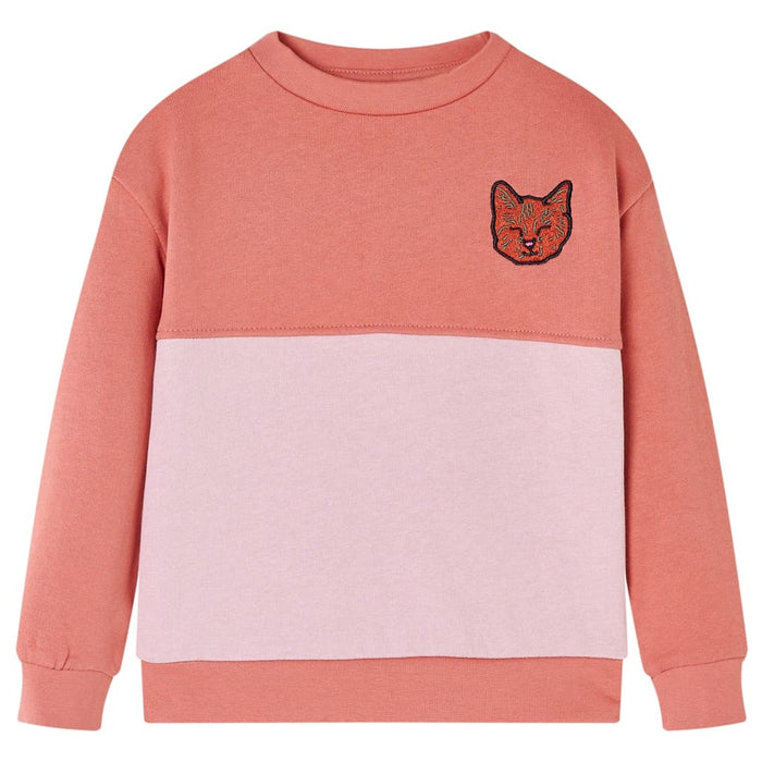 Hanorac pentru copii, color block, roz, 104 - WALTI WALTI
