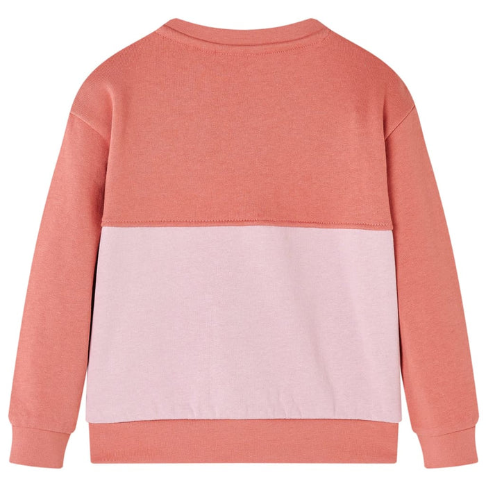 Hanorac pentru copii, color block, roz, 104 - WALTI WALTI