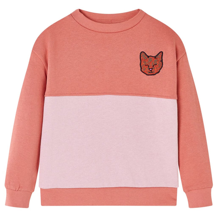 Hanorac pentru copii, color block, roz, 128 - WALTI WALTI