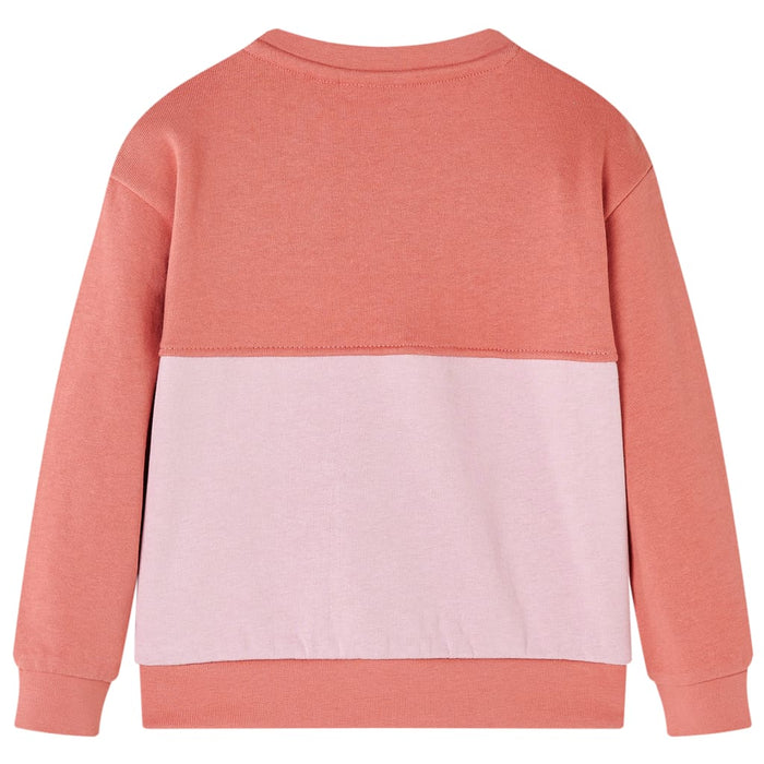 Hanorac pentru copii, color block, roz, 128 - WALTI WALTI
