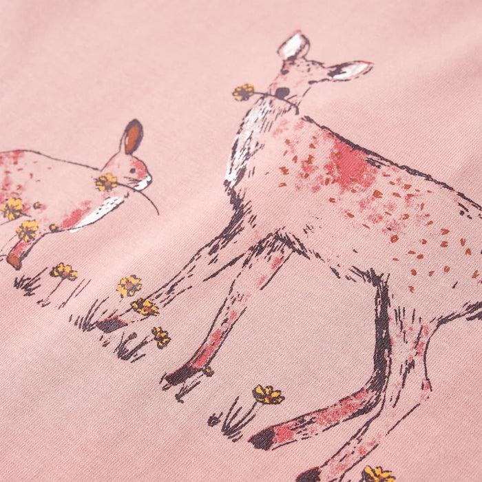 Tricou de copii cu mâneci lungi, roz, 92 - WALTI WALTI