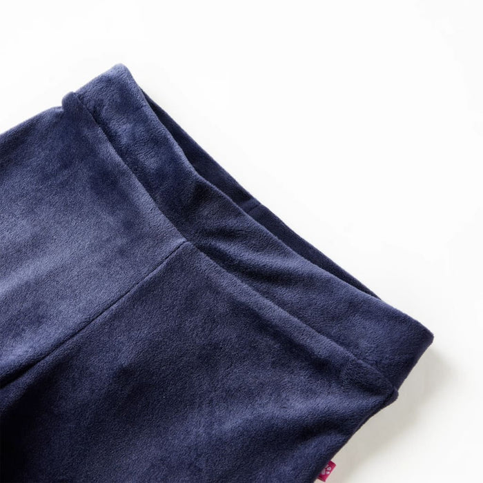 Pantaloni de copii din catifea, albastru închis, 92 WALTI