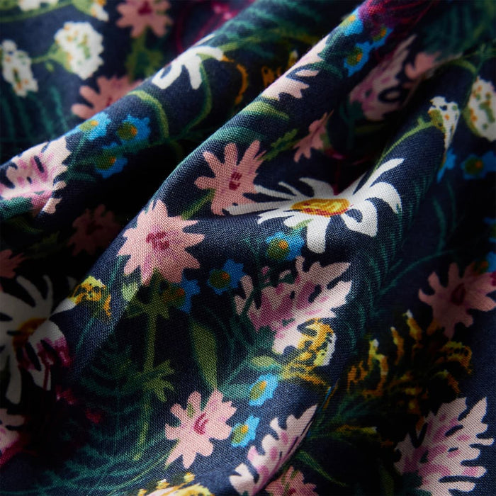 Rochie pentru copii cu mâneci lungi, albastru închis, 104 - WALTI WALTI