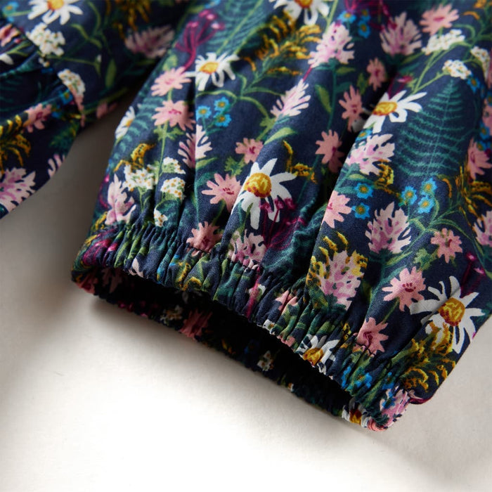 Rochie pentru copii cu mâneci lungi, albastru închis, 116 - WALTI WALTI