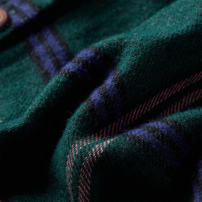 Rochie pentru copii cu mâneci lungi și volane, verde închis, 104 - WALTI WALTI