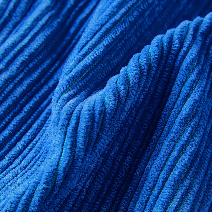Pantaloni pentru copii, velur, albastru cobalt 128 WALTI