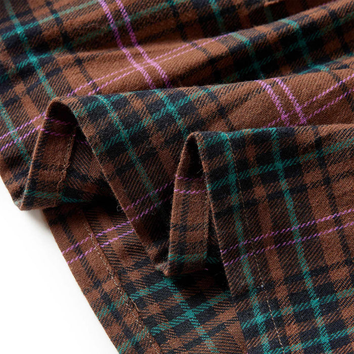 Rochie pentru copii cu mâneci lungi, coniac, 104 - WALTI WALTI