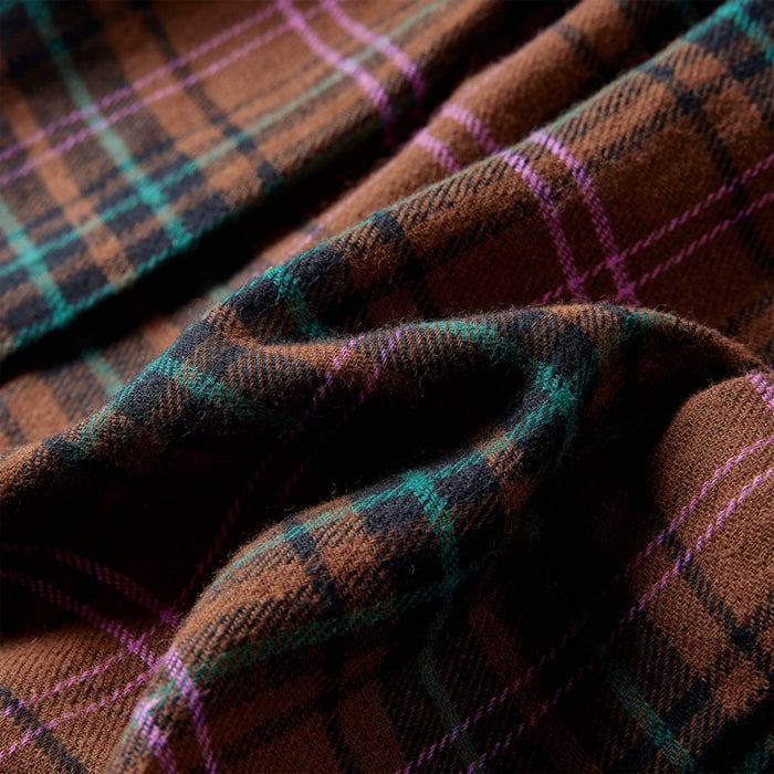 Rochie pentru copii cu mâneci lungi, coniac, 116 - WALTI WALTI