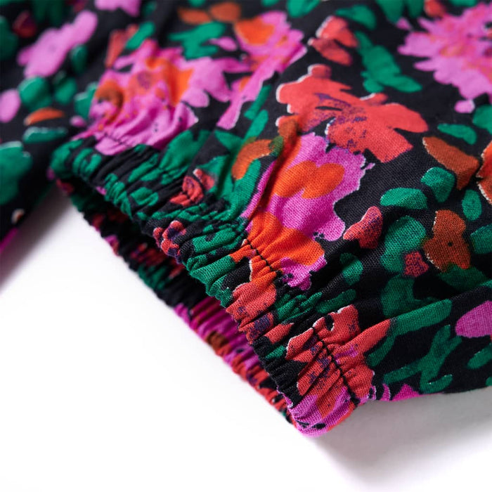 Rochie copii cu mâneci lungi, roz aprins, 116 - WALTI WALTI