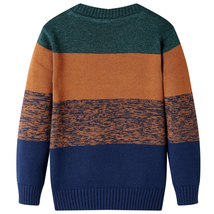 Pulover pentru copii tricotat, multicolor, 116 WALTI