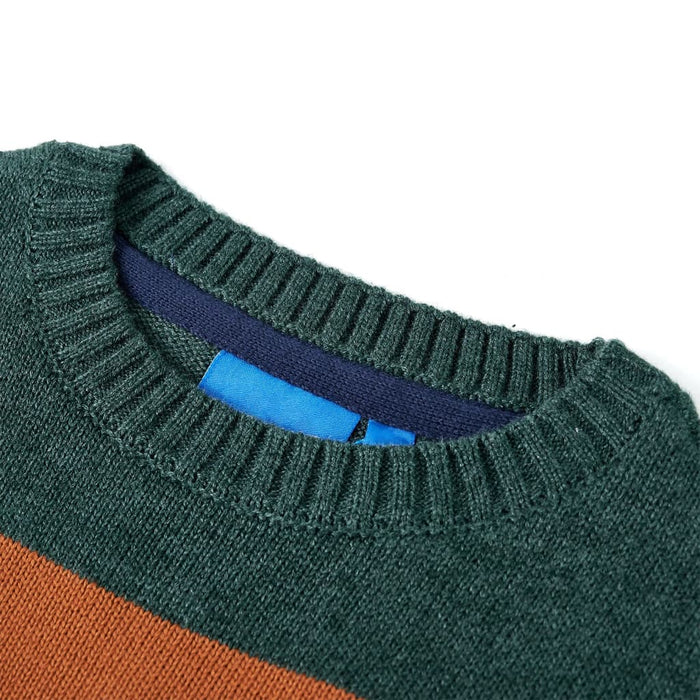 Pulover pentru copii tricotat, multicolor, 128 WALTI