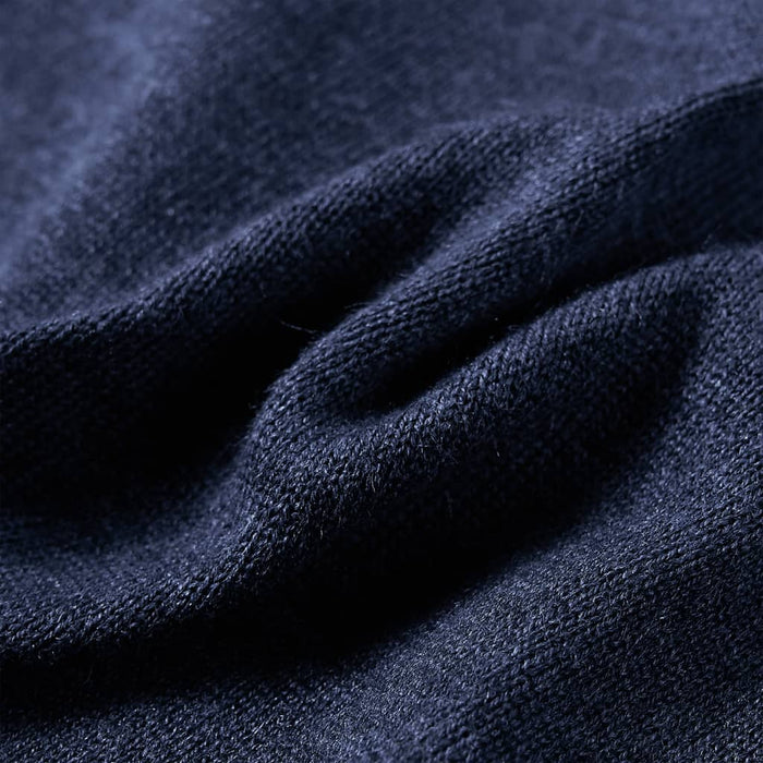 Pulover pentru copii tricotat, bleumarin, 140 WALTI