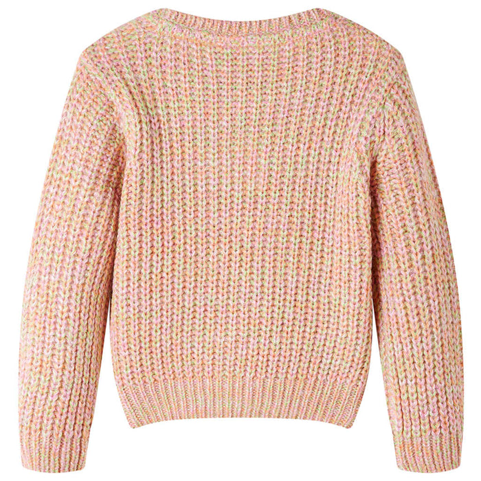 Pulover pentru copii tricotat, roz deschis, 140 WALTI
