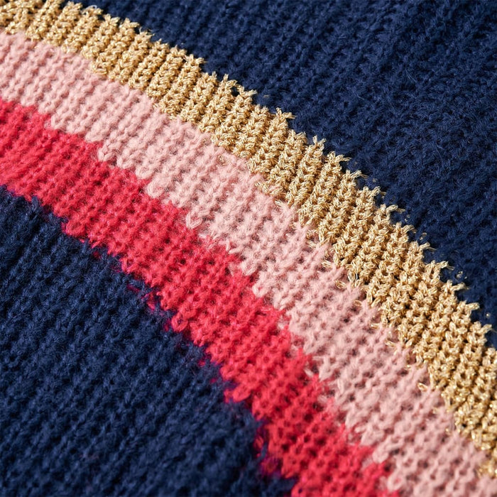 Pulover pentru copii tricotat, bleumarin, 104 - WALTI WALTI