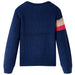 Pulover pentru copii tricotat, bleumarin, 140 - WALTI WALTI