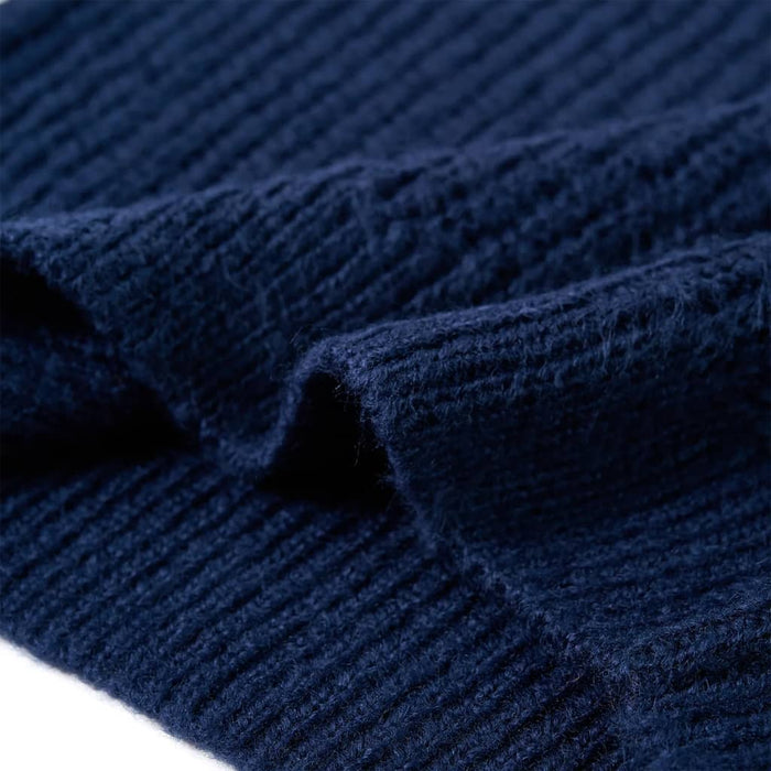 Pulover pentru copii tricotat, bleumarin, 140 - WALTI WALTI