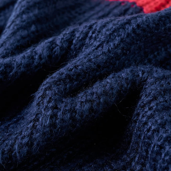 Pulover pentru copii tricotat, bleumarin, 140 - WALTI WALTI