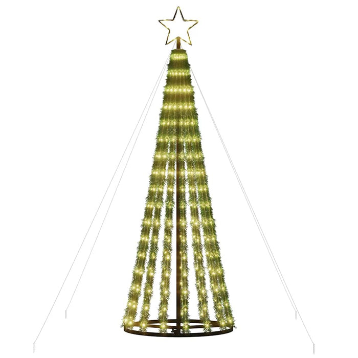 Pom de Crăciun LED 275 LED-uri Alb Cald 180 cm WALTI