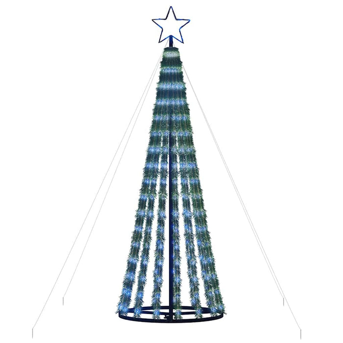 Pom de Crăciun LED 275 LED-uri Albastru 180 cm WALTI