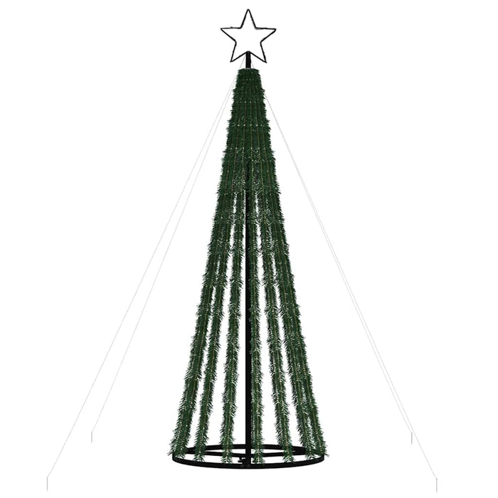 Pom de Crăciun LED 275 LED-uri colorate 180 cm WALTI