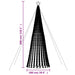 Pom de Crăciun LED 688 LED-uri Alb Cald 300 cm - WALTI WALTI