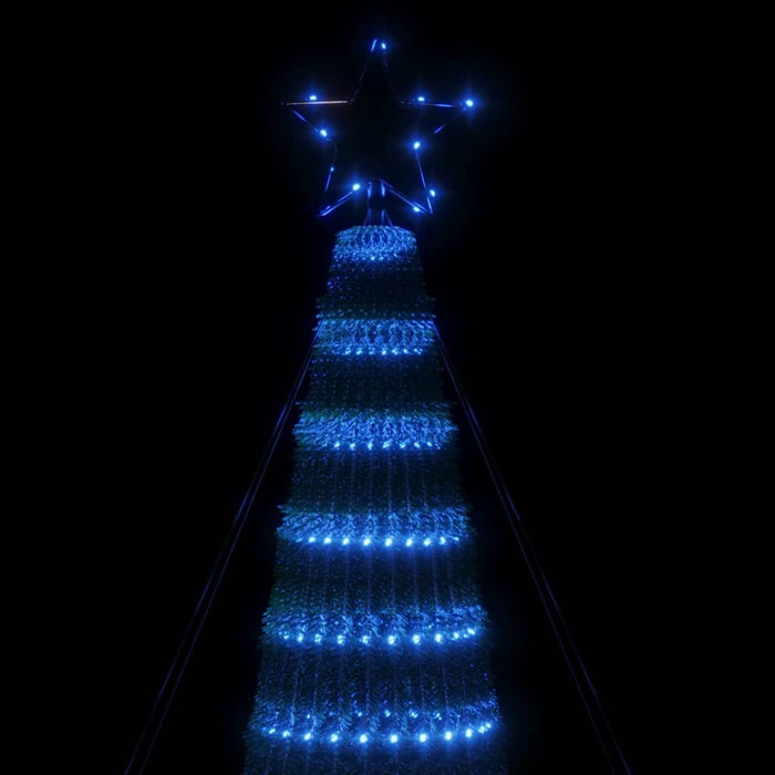 Pom de Crăciun LED 688 LED-uri Albastru 300 cm - WALTI WALTI