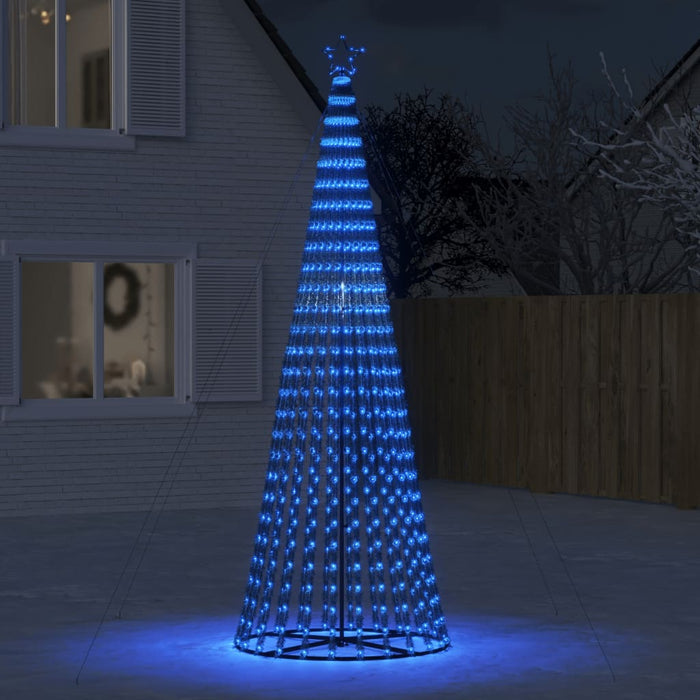 Pom de Crăciun LED 688 LED-uri Albastru 300 cm - WALTI WALTI