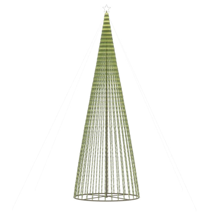 Pom de Crăciun LED 1544 LED-uri colorate 500 cm - WALTI WALTI