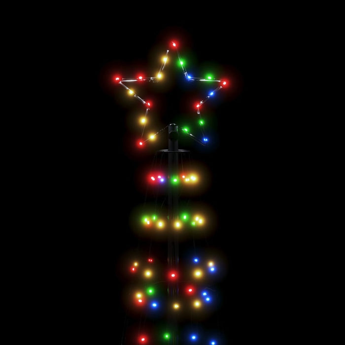Pom de Crăciun cu LED-uri cu vârfuri 570 LED-uri colorate 300cm WALTI