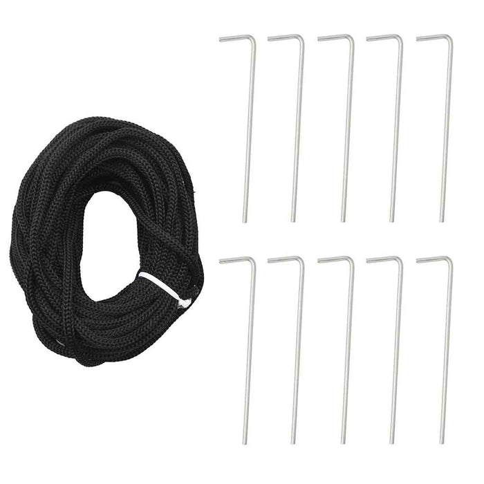 Pom de Crăciun LED cu țepi 570 LED-uri Albastru 300 cm WALTI