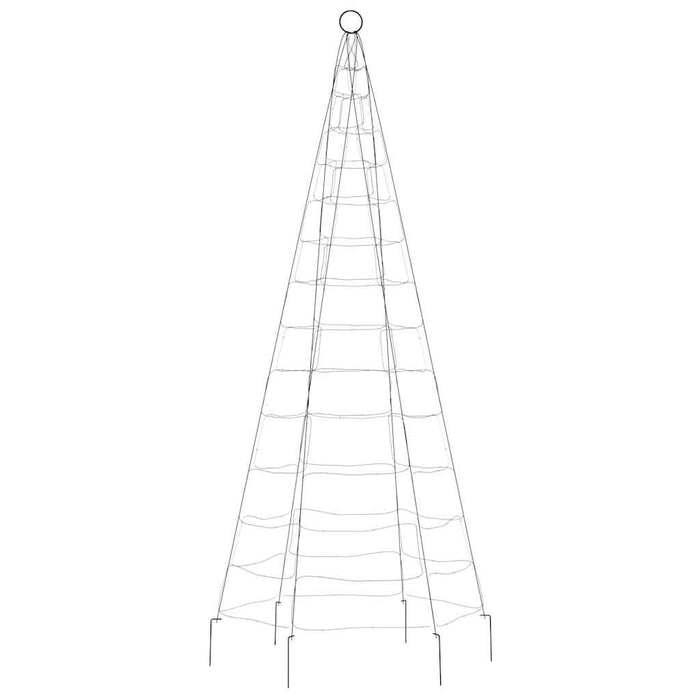 Pom de Crăciun LED 200 LED-uri Albastru 180 cm WALTI