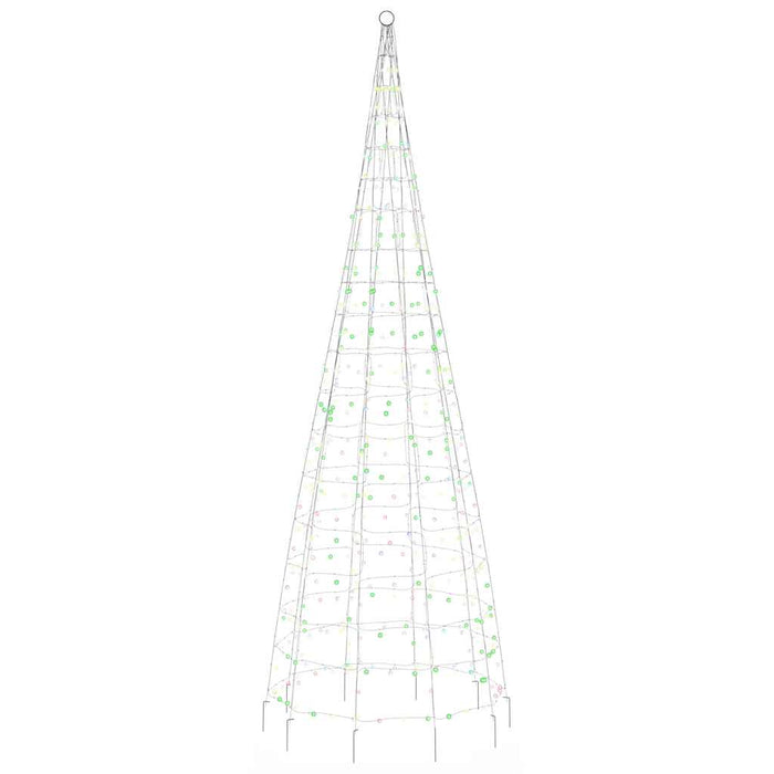 Pom de Crăciun LED 550 LED-uri colorate 300 cm WALTI