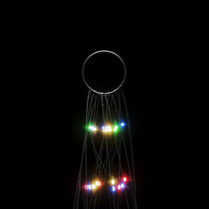 Pom de Crăciun LED 550 LED-uri colorate 300 cm WALTI