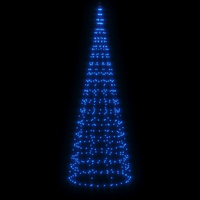 Pom de Crăciun LED 550 LED-uri Albastru 300 cm WALTI
