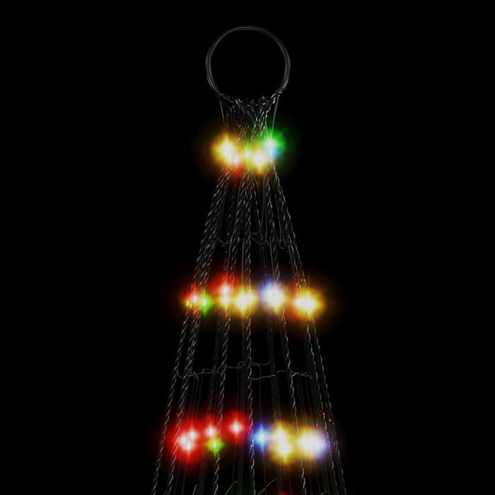 Pom de Crăciun LED 1534 LED-uri colorate 500 cm WALTI