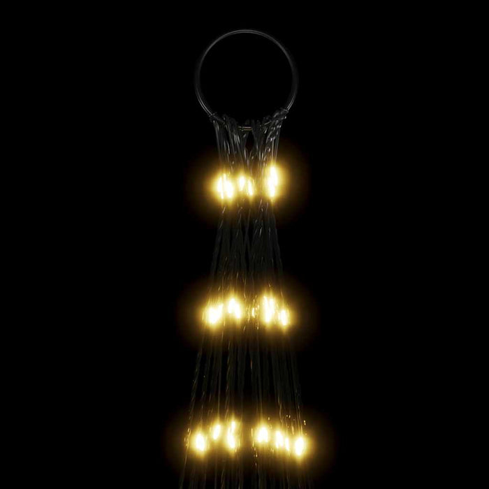 Pom de Crăciun LED 3000 LED-uri Alb Cald 800 cm WALTI