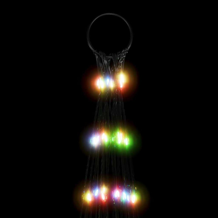 Pom de Crăciun LED 3000 LED-uri colorate 800 cm WALTI