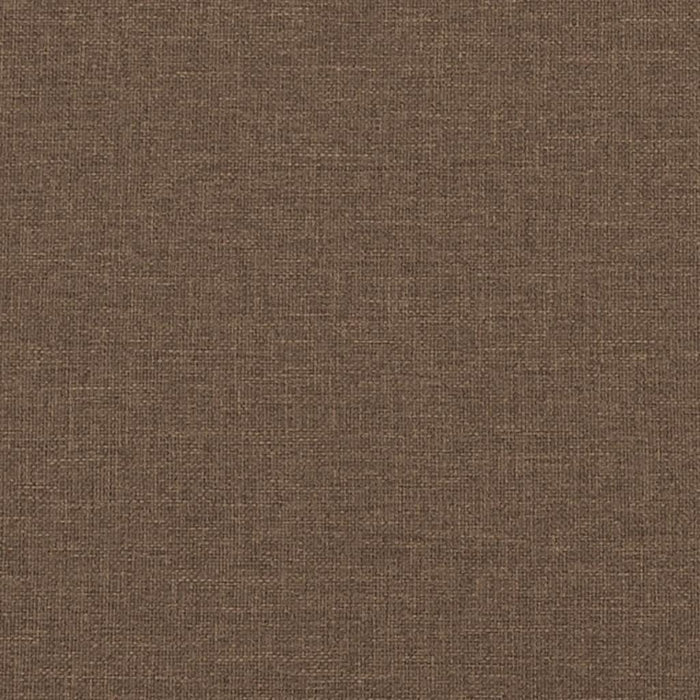 Fotoliu rabatabil cu suport de picioare, maro, textil - WALTI WALTI