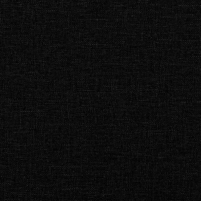 Fotoliu rabatabil cu suport de picioare, negru, textil - WALTI WALTI