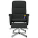 Scaun rabatabil cu taburet, negru, material textil - WALTI WALTI