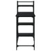 Birou pentru computer cu rafturi negru 120x47x109 cm - WALTI WALTI