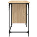 Birou de computer, stejar sonoma, 131x48x75 cm, lemn prelucrat - WALTI WALTI