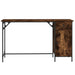 Birou, stejar fumuriu, 131x48x75 cm, lemn prelucrat - WALTI WALTI