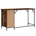 Birou, stejar fumuriu, 131x48x75 cm, lemn prelucrat - WALTI WALTI